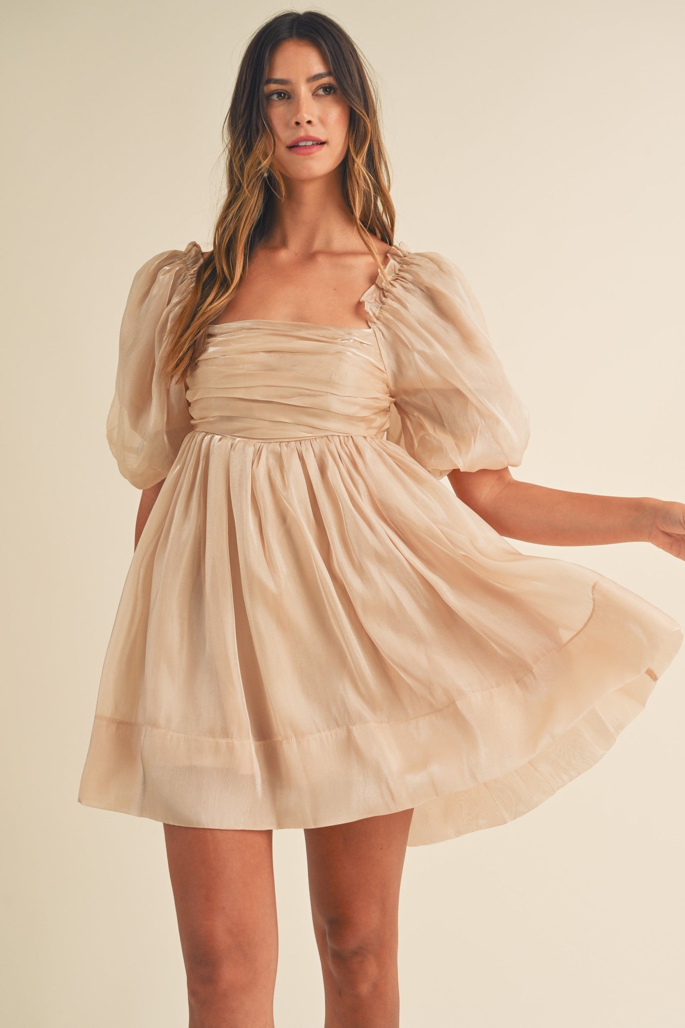 Cordovalle Shiny Organza Dress