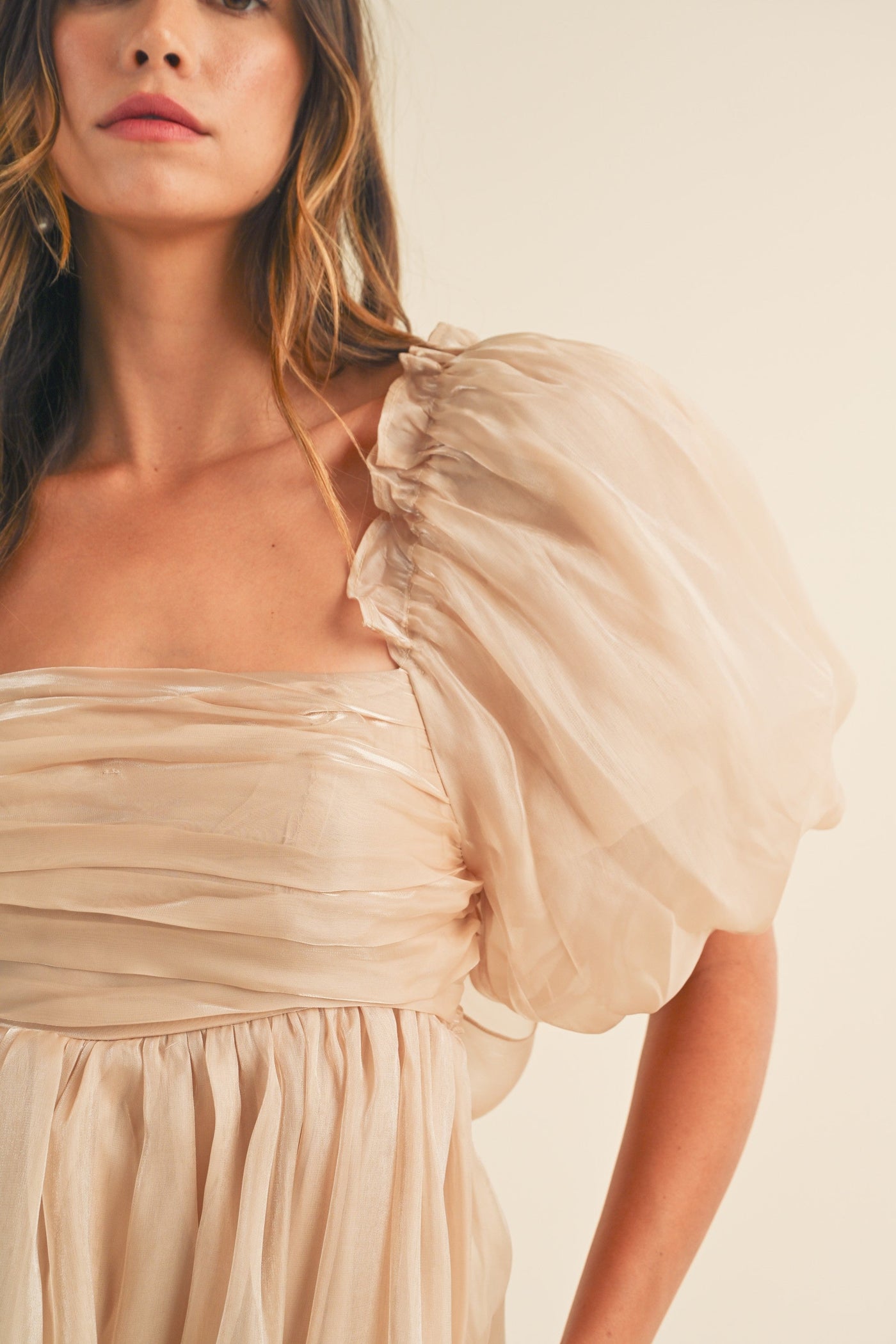 Cordovalle Shiny Organza Dress