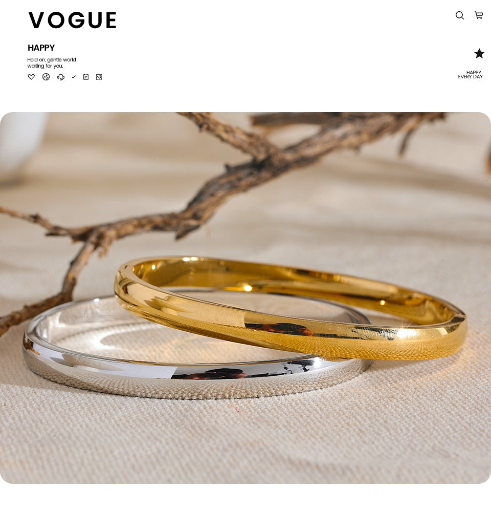 Smooth Bracelet Bangle