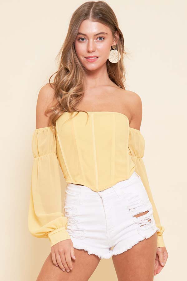 The Merri corset top