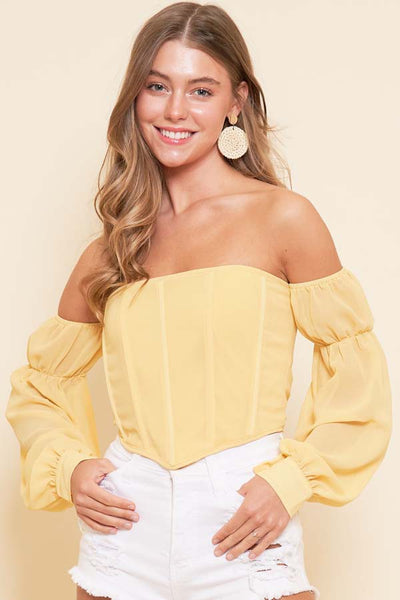 The Merri corset top