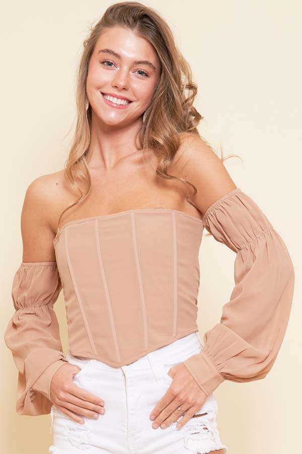 The Merri corset top