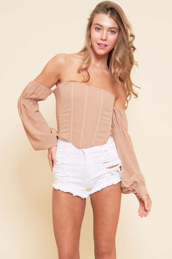 The Merri corset top
