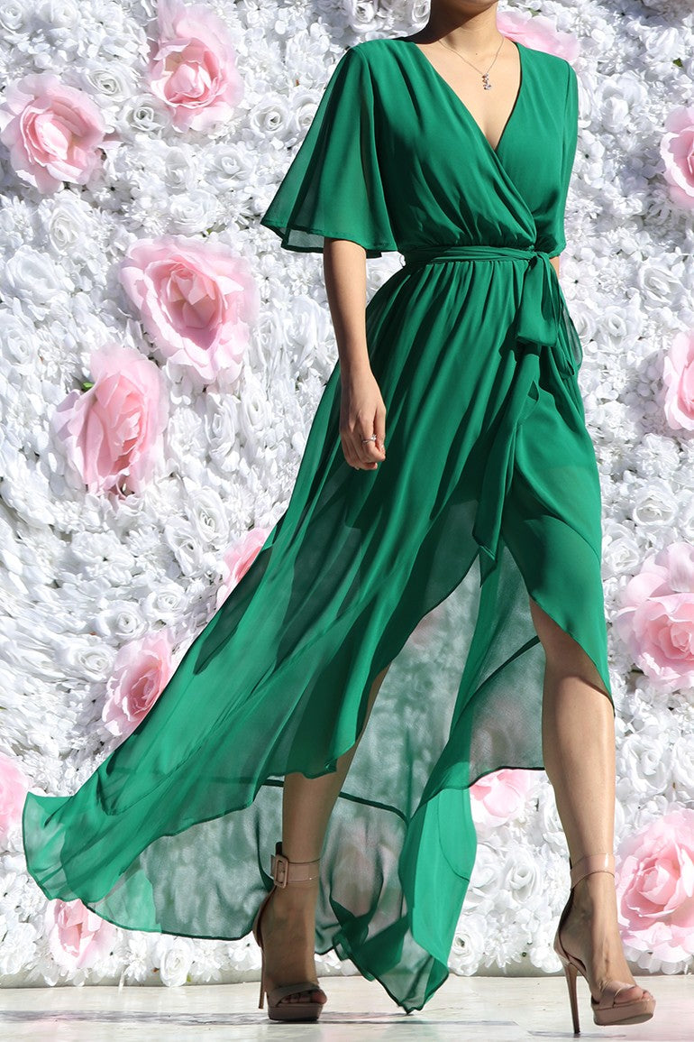 Sylt Asymmetrical Maxi Dress