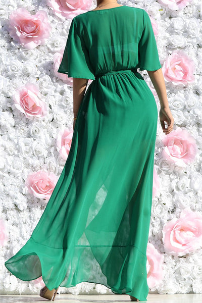 Sylt Asymmetrical Maxi Dress
