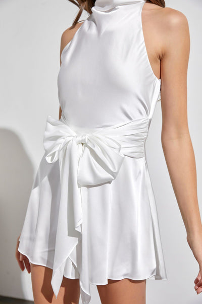 Gale Waist Tie Romper