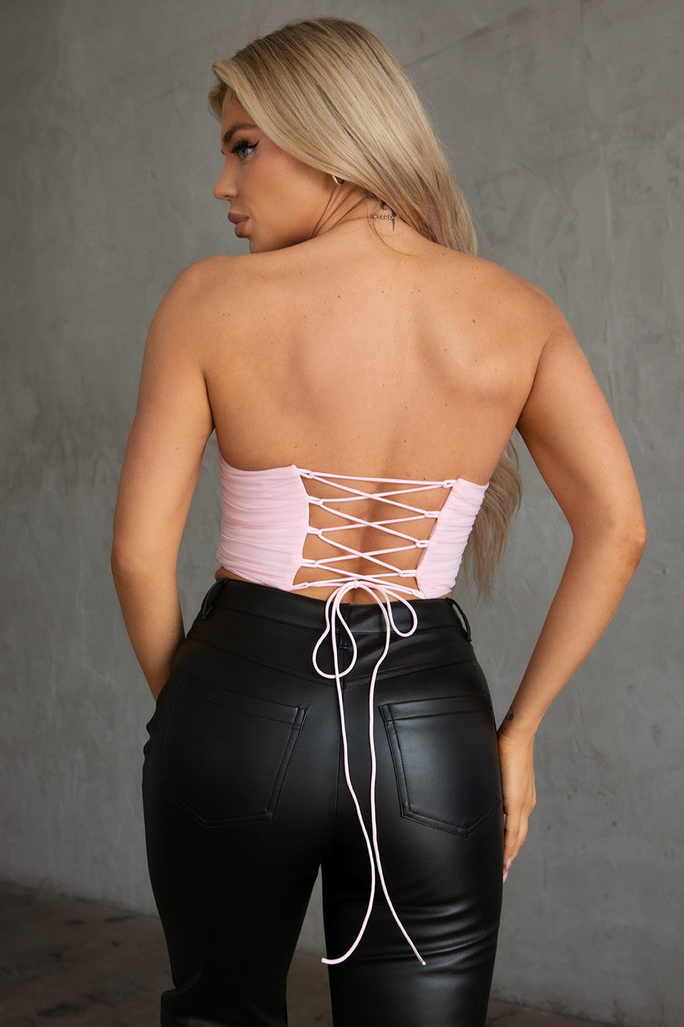 Châteaux Mesh Corset Top