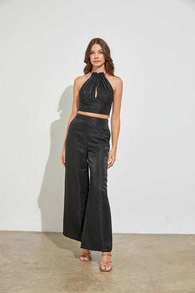 Rome Halter Crop Top