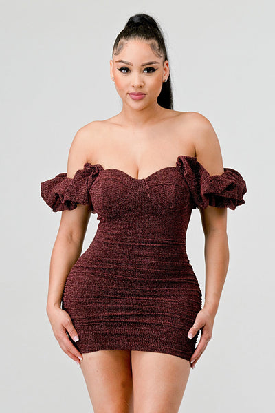 Fleurdelune Off Shoulder Dress