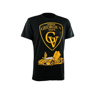 George V Paris  George V T-Shirt (Lamborghini Emblem Crystal)
