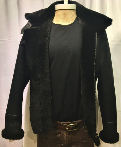 Shearling Leather Jacket