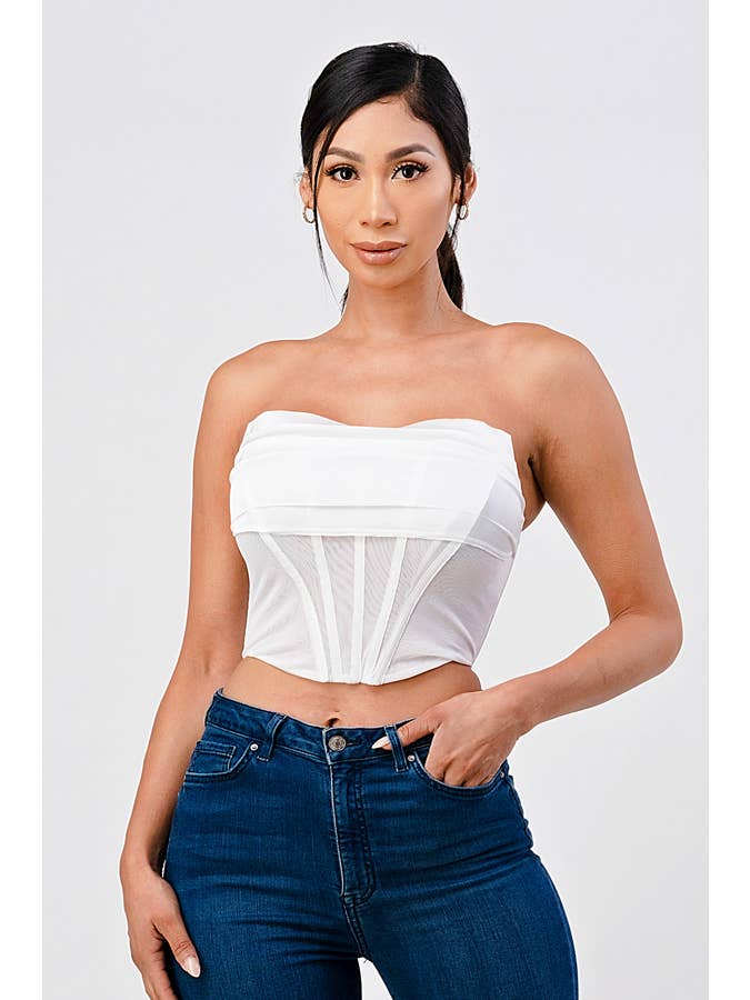 Le Havre corset top