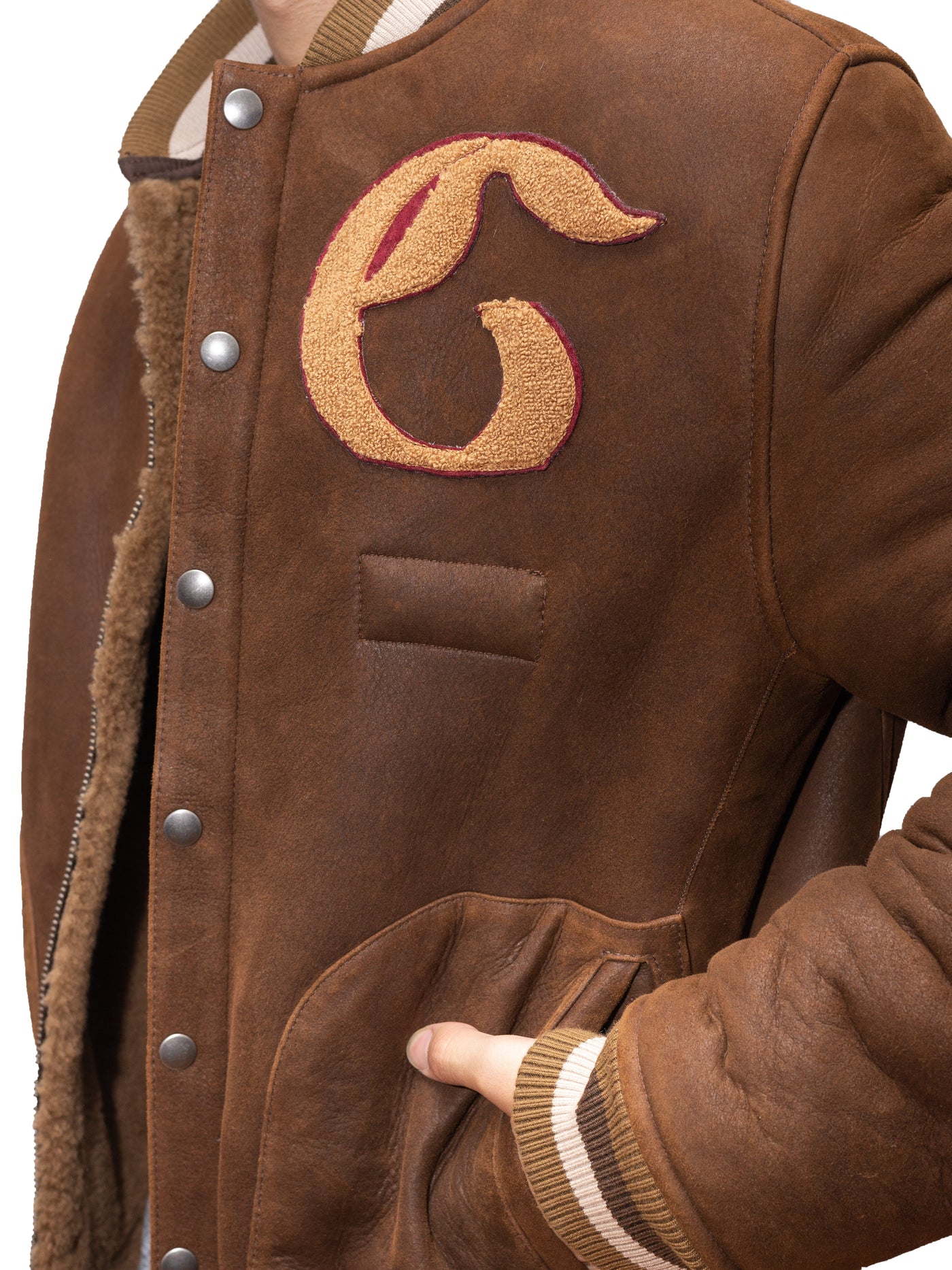 G  Shearling Bomber