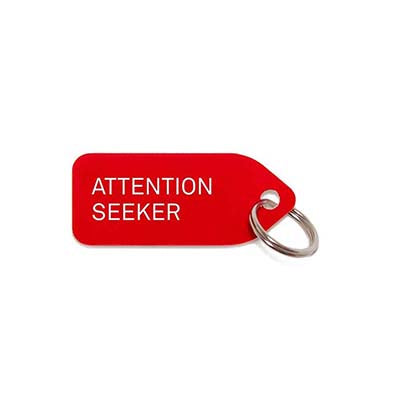 'Attention Seeker' Dog Collar Charm