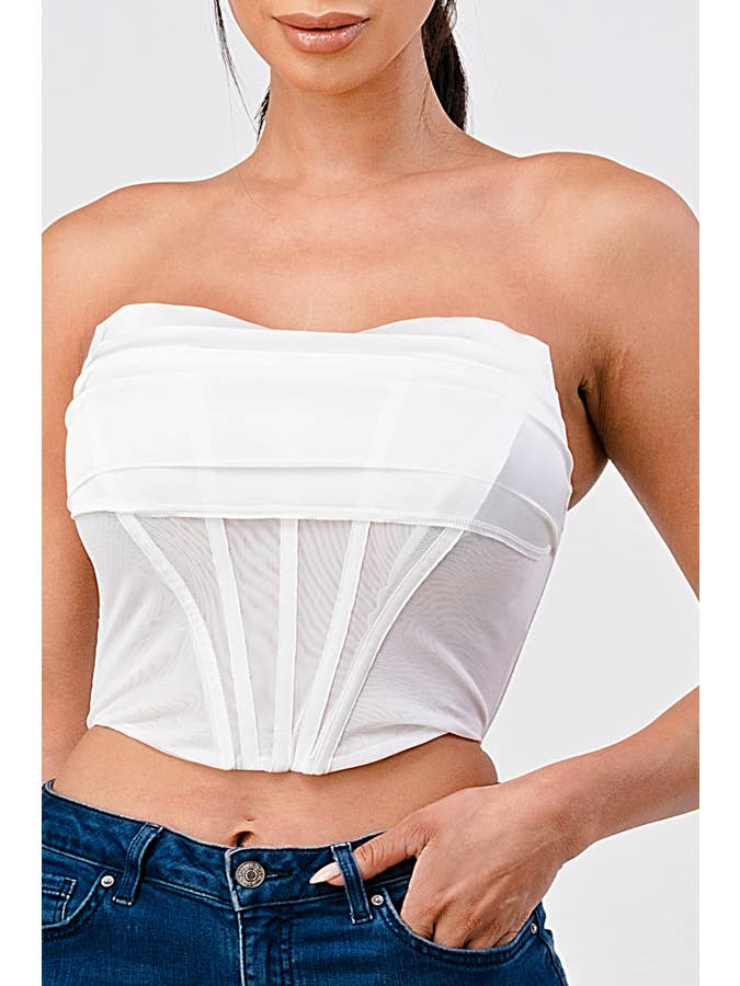 Le Havre corset top
