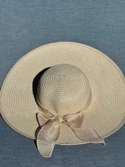 Summertime "Cream" Farrah Floppy Hat