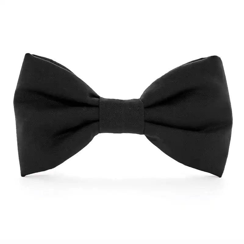 Onyx Dog Bow Tie