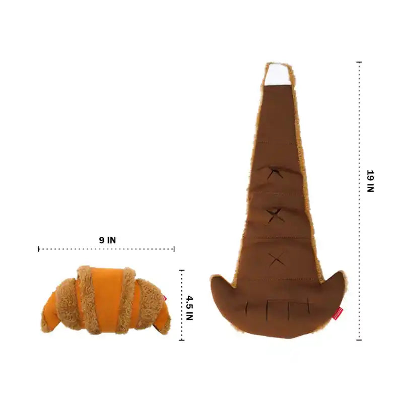 Croissant Snuffle / Nosework Dog Toy