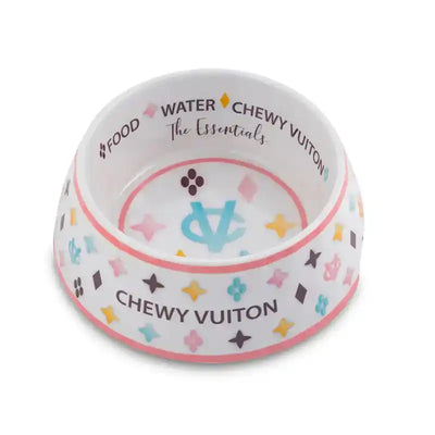 White CV Pet Bowl