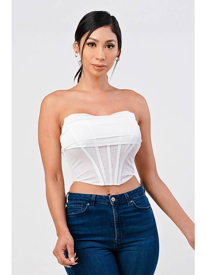 Le Havre corset top