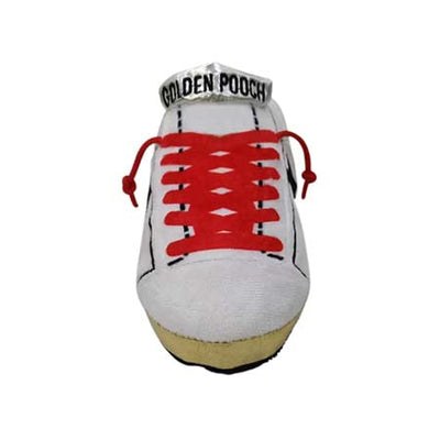Golden Pooch Sneaker Plush Squeaky Dog Toy