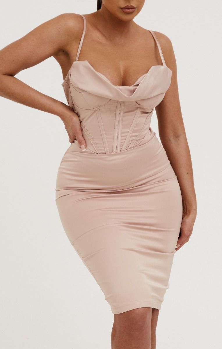 Montpellier Silk Corset Dress