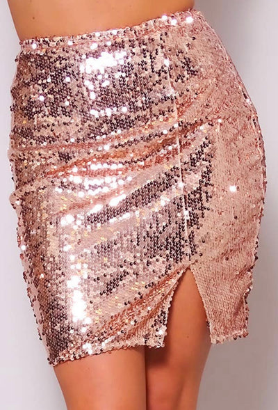 Sequin skirt