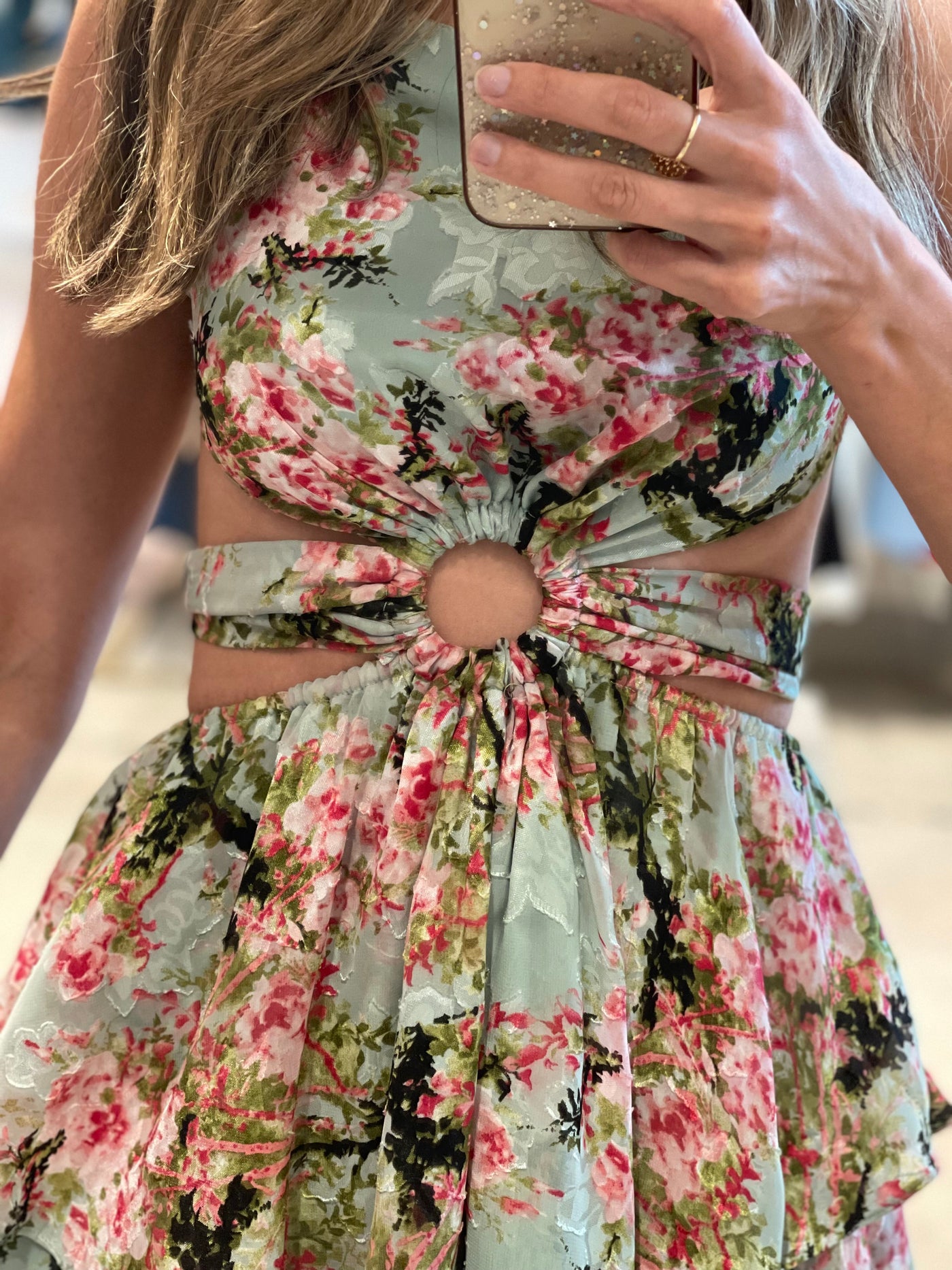 The Nara cut out dress