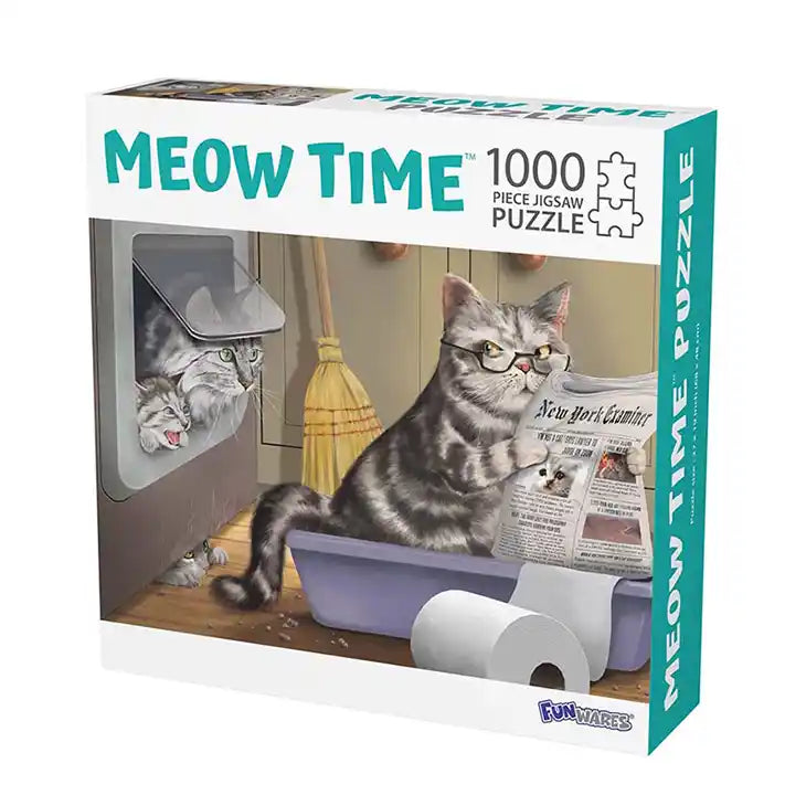 Meow Time Jigsaw Puzzle