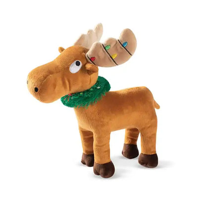 Merry Chris-Moose Squeaky Dog Toy