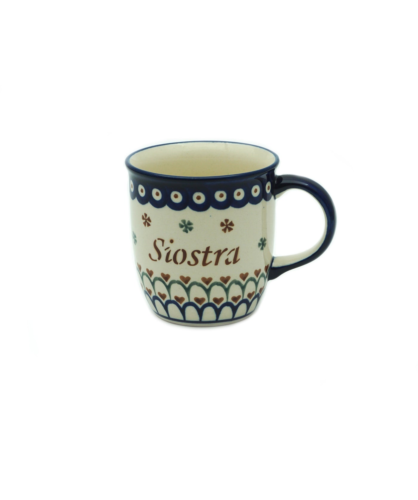 Polska Polish Pottery  Family mug