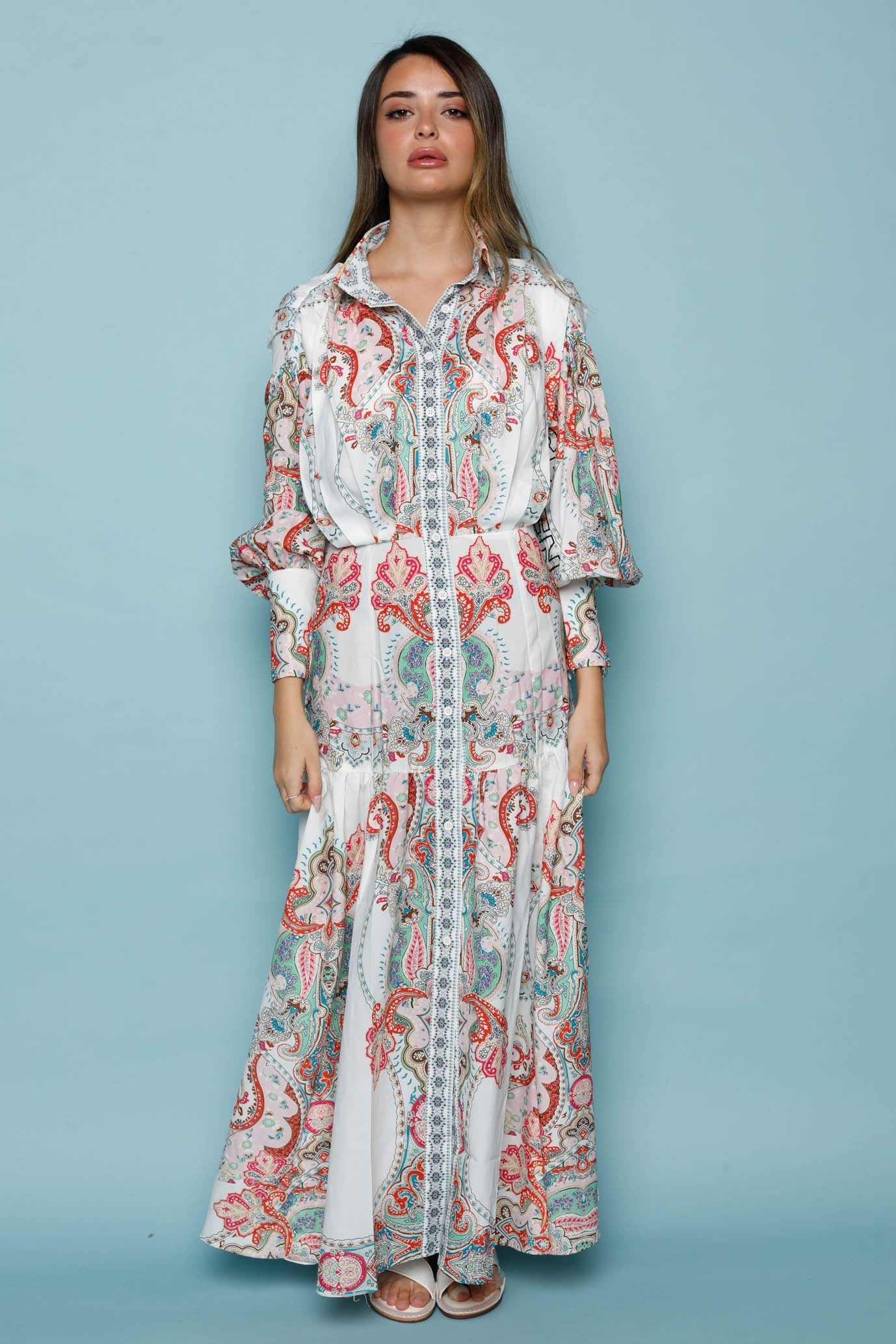 Istanbul Paisley Printed Dress